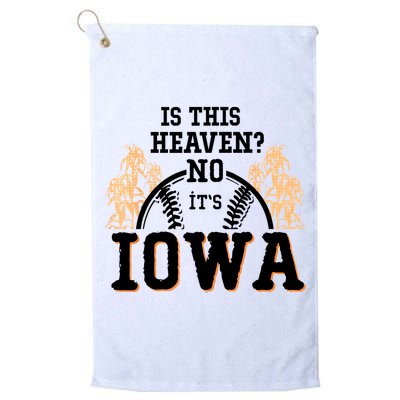 Is This Heaven No It’s Iowa Baseball Field Of Dreams Golf Towel