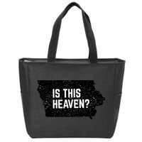 Is This Heaven No It’s Iowa Baseball Field Of Dreams Zip Tote Bag
