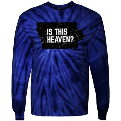 Is This Heaven No It’s Iowa Baseball Field Of Dreams Tie-Dye Long Sleeve Shirt