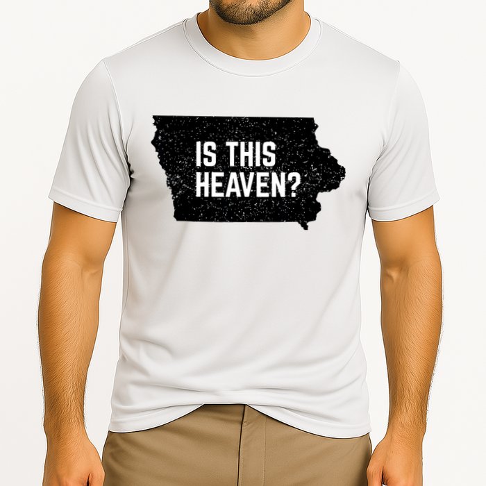 Is This Heaven No It’s Iowa Baseball Field Of Dreams Performance Shirt