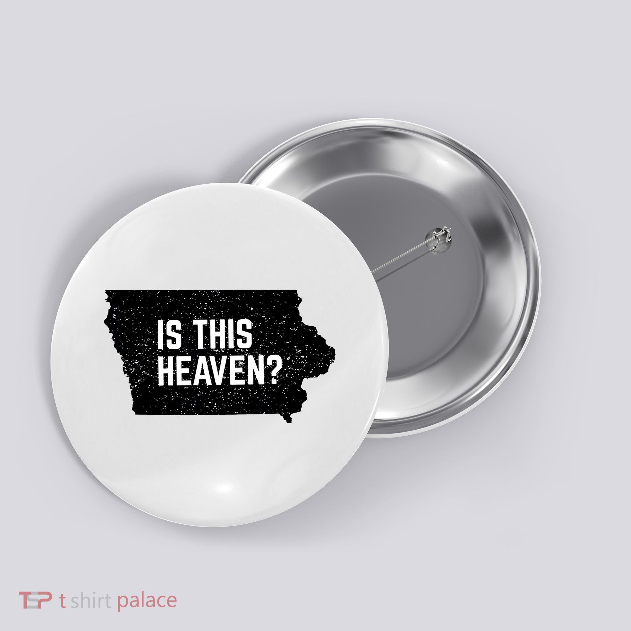Is This Heaven No It’s Iowa Baseball Field Of Dreams Button