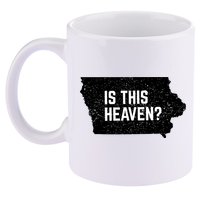 Is This Heaven No It’s Iowa Baseball Field Of Dreams 11oz C Handle Ceramic Mug