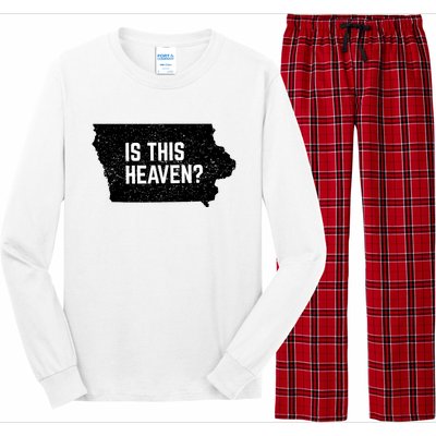 Is This Heaven No It’s Iowa Baseball Field Of Dreams Long Sleeve Pajama Set