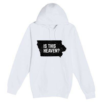 Is This Heaven No It’s Iowa Baseball Field Of Dreams Premium Pullover Hoodie