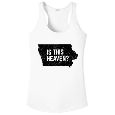 Is This Heaven No It’s Iowa Baseball Field Of Dreams Ladies PosiCharge Competitor Racerback Tank
