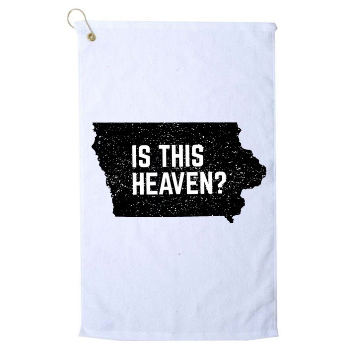 Is This Heaven No It’s Iowa Baseball Field Of Dreams Golf Towel