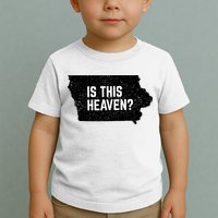 Is This Heaven No It’s Iowa Baseball Field Of Dreams Toddler T-Shirt