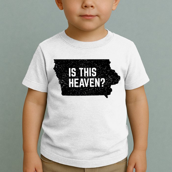 Is This Heaven No It’s Iowa Baseball Field Of Dreams Toddler T-Shirt