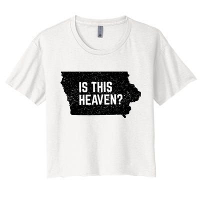 Is This Heaven No It’s Iowa Baseball Field Of Dreams Crop Top