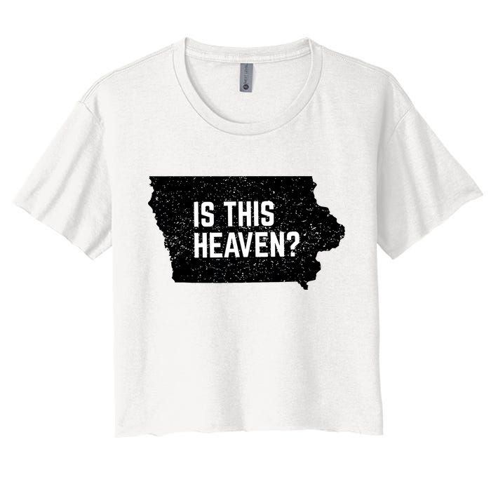 Is This Heaven No It’s Iowa Baseball Field Of Dreams Crop Top