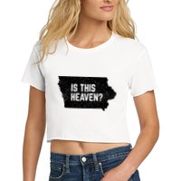 Is This Heaven No It’s Iowa Baseball Field Of Dreams Crop Top