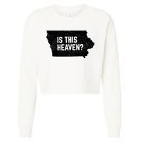 Is This Heaven No It’s Iowa Baseball Field Of Dreams Cropped Pullover Crew