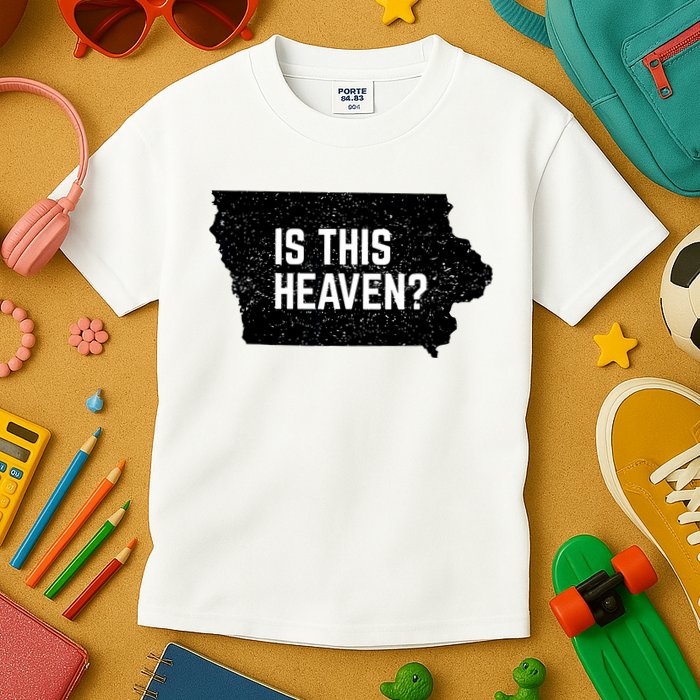 Is This Heaven No It’s Iowa Baseball Field Of Dreams Kids T-Shirt