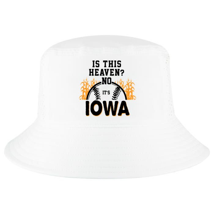 Is This Heaven No It's Iowa Baseball Cool Comfort Performance Bucket Hat