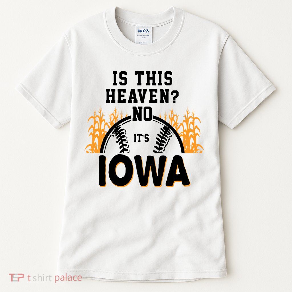 Is This Heaven No It's Iowa Baseball Tall T-Shirt
