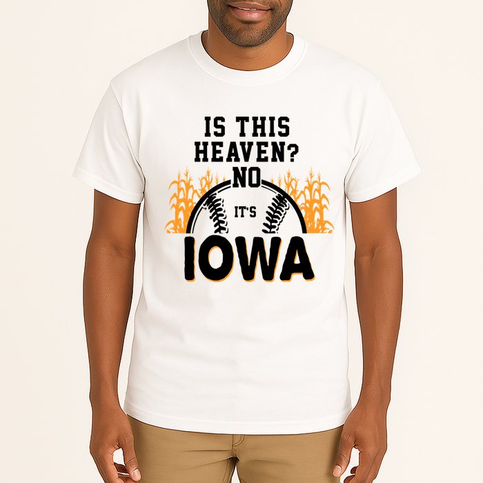 Is This Heaven No It's Iowa Baseball Tall T-Shirt