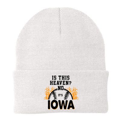 Is This Heaven No It's Iowa Baseball Beanie