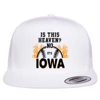 Is This Heaven No It's Iowa Baseball Flatbill Hat