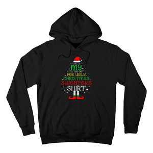 ItS Too Hot For Ugly Christmas Funny Xmas Hoodie