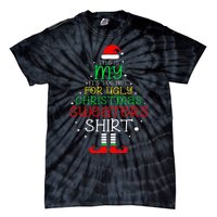 ItS Too Hot For Ugly Christmas Funny Xmas Tie-Dye T-Shirt