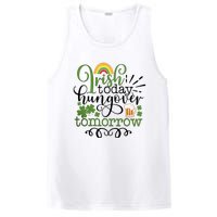 Irish Today Hungover Tomorrow Saint Patrick's Day Drinking PosiCharge Competitor Tank