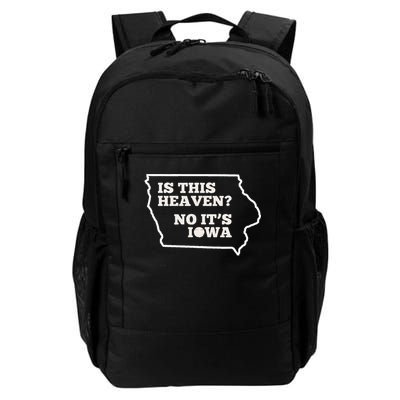 Is This Heaven No It's Iowa State Baseball Baseball Field Daily Commute Backpack