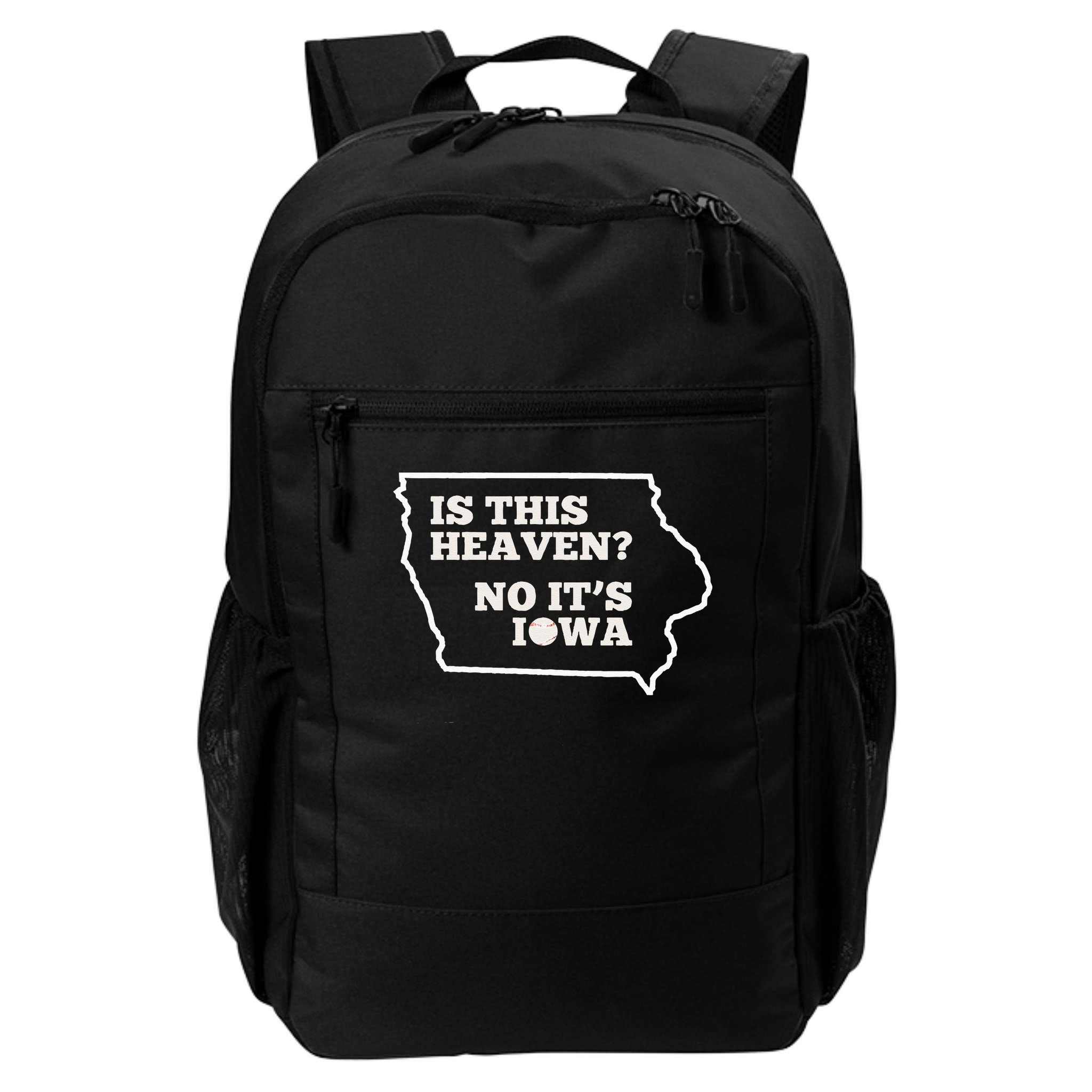 Is This Heaven No It's Iowa State Baseball Baseball Field Backpack
