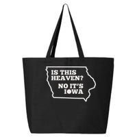 Is This Heaven No It's Iowa State Baseball Baseball Field 25L Jumbo Tote