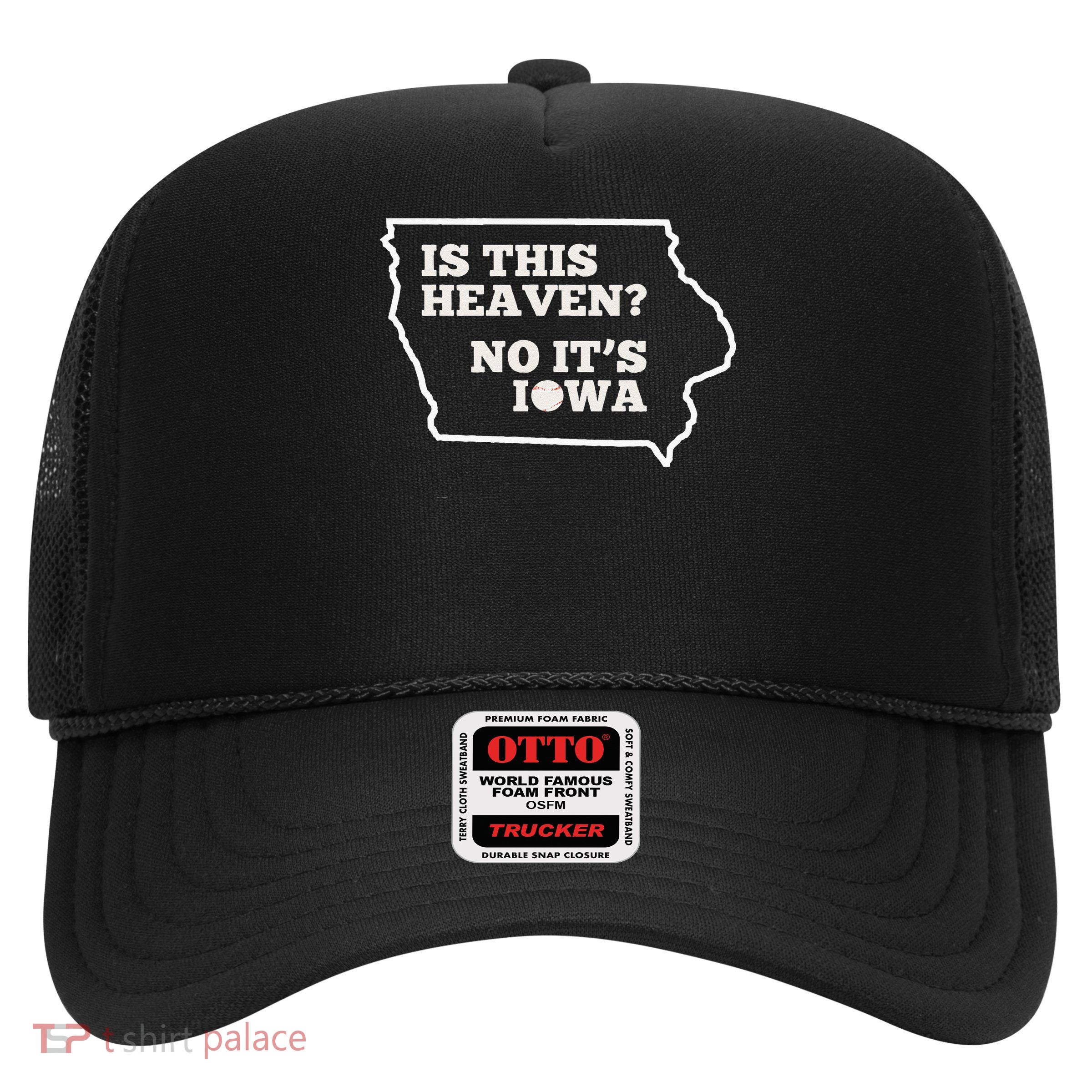 Is This Heaven No It's Iowa State Baseball Baseball Field Trucker Hat