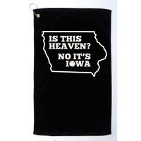 Is This Heaven No It's Iowa State Baseball Baseball Field Golf Towel