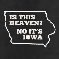 Is This Heaven No It's Iowa State Baseball Baseball Field Golf Towel