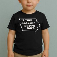 Is This Heaven No It's Iowa State Baseball Baseball Field Toddler T-Shirt