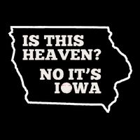 Is This Heaven No It's Iowa State Baseball Baseball Field Toddler T-Shirt