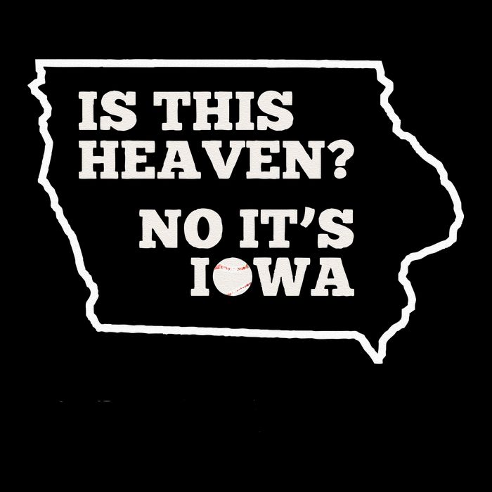 Is This Heaven No It's Iowa State Baseball Baseball Field Toddler T-Shirt