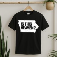 Is This Heaven Iowa Baseball T-Shirt