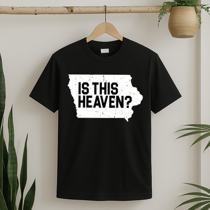 Is This Heaven Iowa Baseball T-Shirt