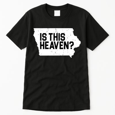 Is This Heaven Iowa Baseball Tall T-Shirt