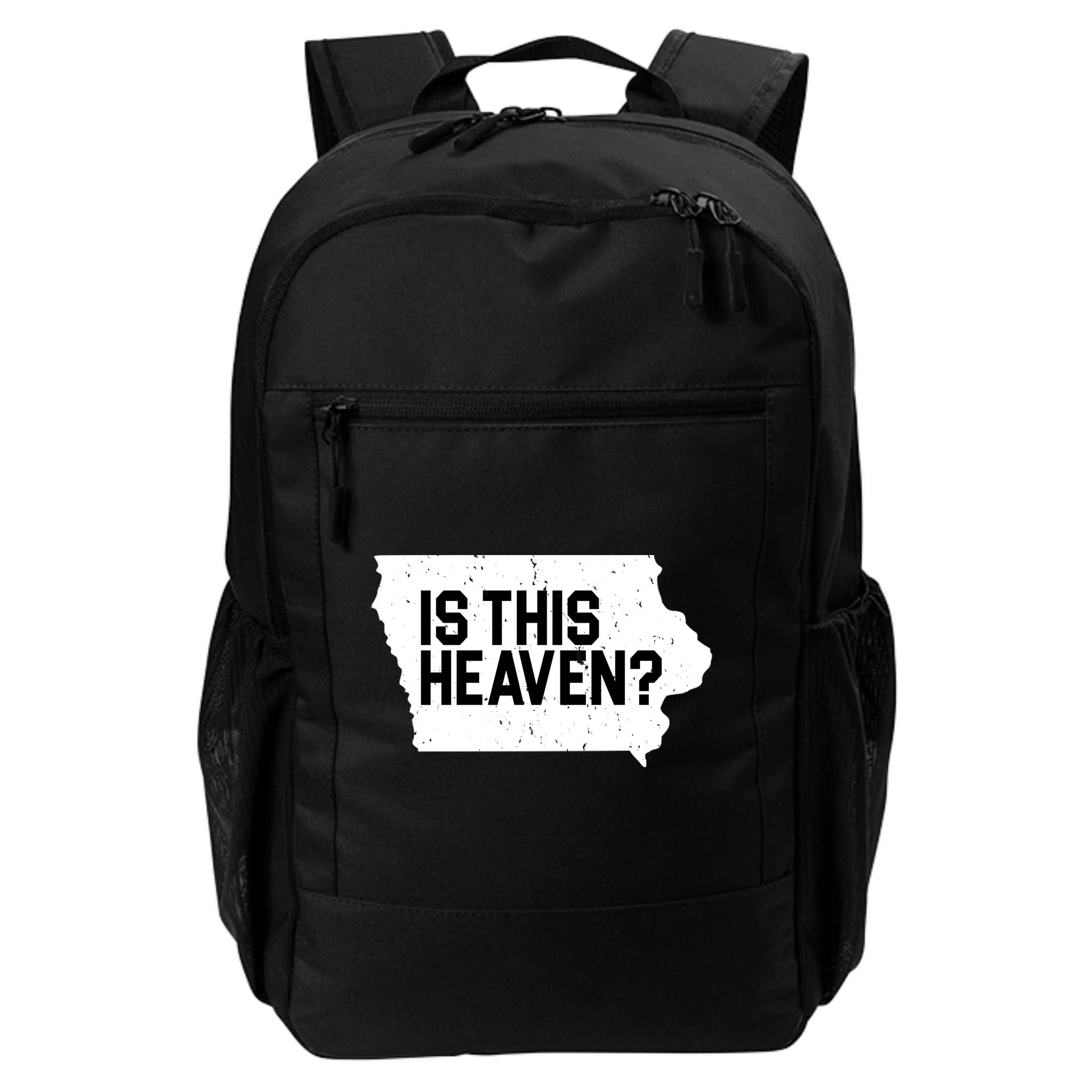 Is This Heaven Iowa Baseball Backpack