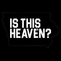 Is This Heaven Iowa Baseball Mug