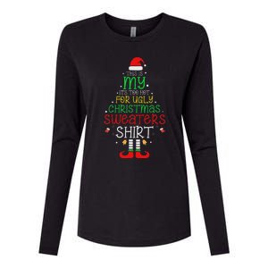 ItS Too Hot For Ugly Christmas Funny Xmas Women Womens Cotton Relaxed Long Sleeve T-Shirt