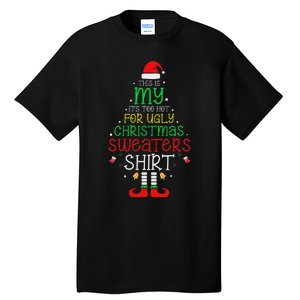 ItS Too Hot For Ugly Christmas Funny Xmas Women Tall T-Shirt