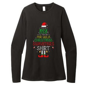 ItS Too Hot For Ugly Christmas Funny Xmas Women Womens CVC Long Sleeve Shirt