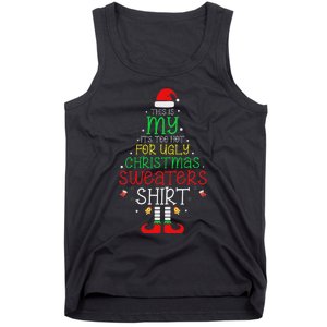 ItS Too Hot For Ugly Christmas Funny Xmas Women Tank Top