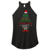 ItS Too Hot For Ugly Christmas Funny Xmas Women Women's Perfect Tri Rocker Tank