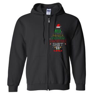 ItS Too Hot For Ugly Christmas Funny Xmas Women Full Zip Hoodie