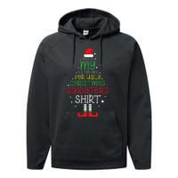 Its Too Hot For Ugly Christmas Funny Xmas Performance Fleece Hoodie