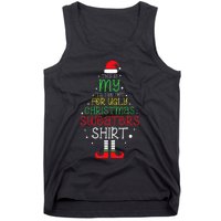 Its Too Hot For Ugly Christmas Funny Xmas Tank Top