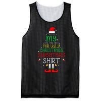 ItS Too Hot For Ugly Christmas Funny Xmas Mesh Reversible Basketball Jersey Tank