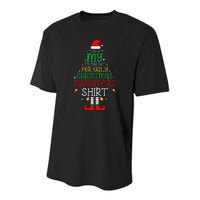 ItS Too Hot For Ugly Christmas Funny Xmas Youth Performance Sprint T-Shirt