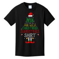 ItS Too Hot For Ugly Christmas Funny Xmas Kids T-Shirt